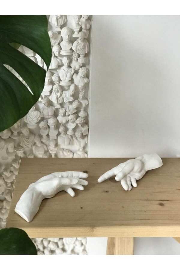 Dekoratif Sanatsal Tanrının Eli Heykeli