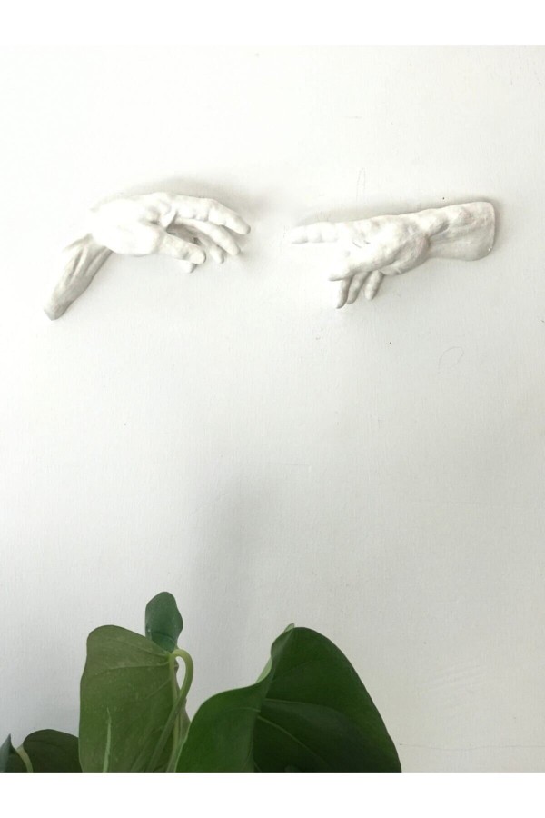 Dekoratif Sanatsal Tanrının Eli Heykeli