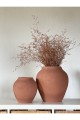 Loreen Vazo Seti 2li Dokulu Mat TERRACOTTA
