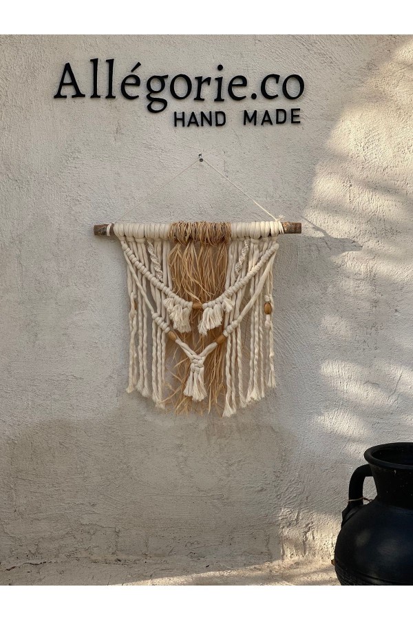 Boho Makrome Duvar Süsü