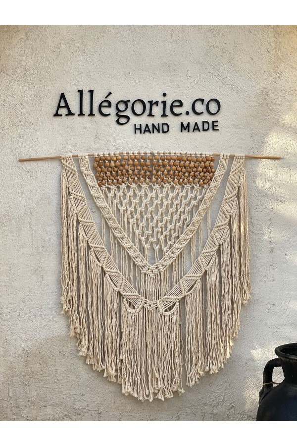 Boho Makrome Duvar Süsü