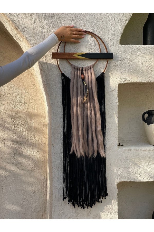 Boho Makrome Duvar Süsü
