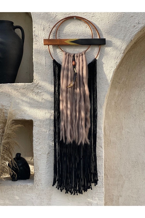 Boho Makrome Duvar Süsü