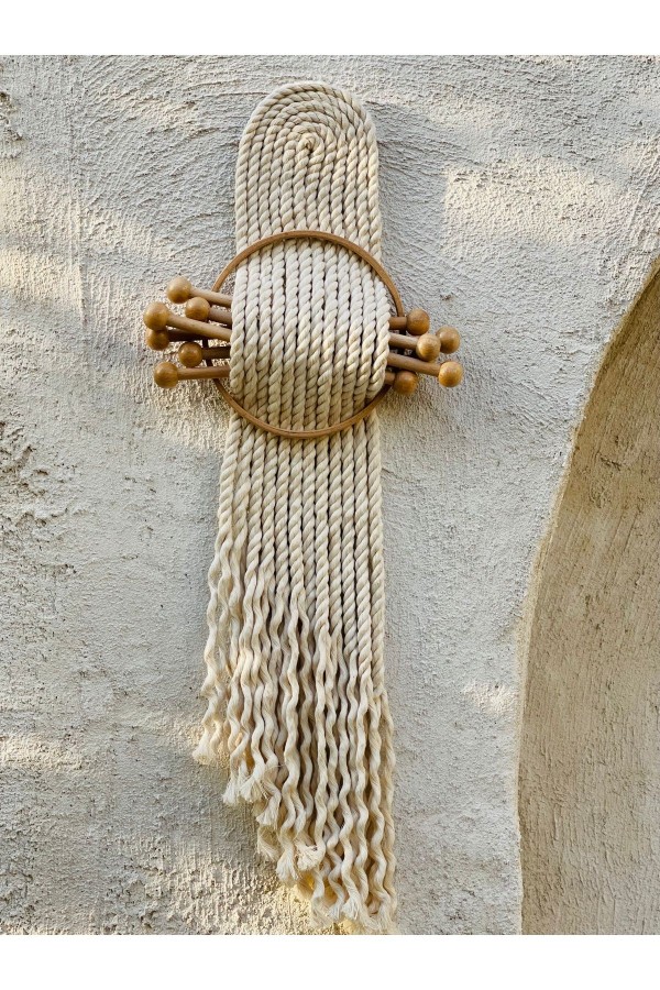 Boho Makrome Duvar Süsü