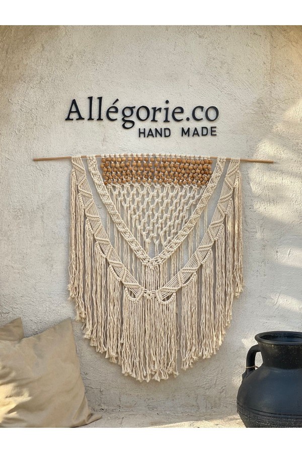 Boho Makrome Duvar Süsü