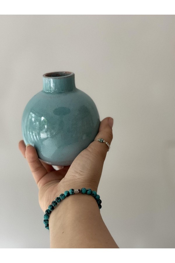Lomb Mini Sırlı Vazo Lomb Mini Sırlı Vazo