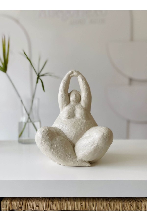 Alle Fat Lady Koleksiyonu Ca Model Krem