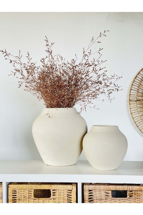 Loreen Vazo Seti 2li Dokulu Mat KREM / BEJ