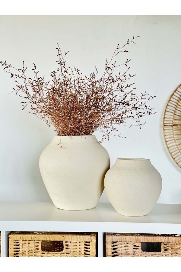 Loreen Vazo Seti 2li Dokulu Mat KREM / BEJ