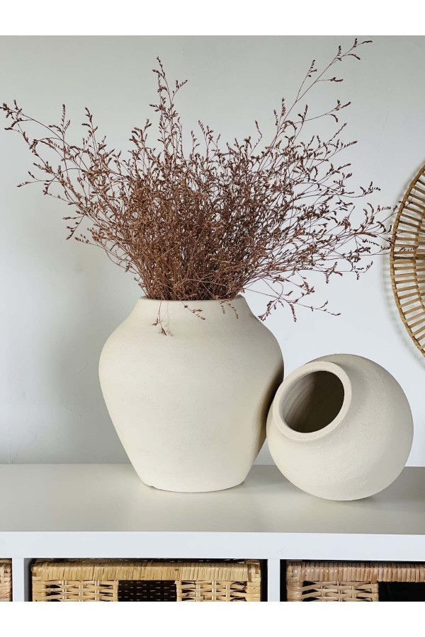 Loreen Vazo Seti 2li Dokulu Mat KREM / BEJ