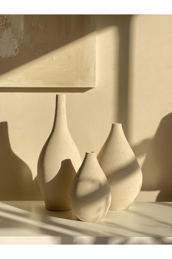 LENNA 3 LÜ VAZO DOKULU VE MAT