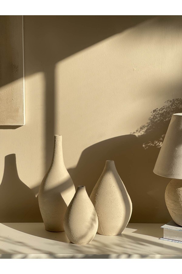 LENNA 3 LÜ VAZO DOKULU VE MAT