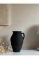 LİMERA DOKULU VE MAT TEK KULPLU VAZO