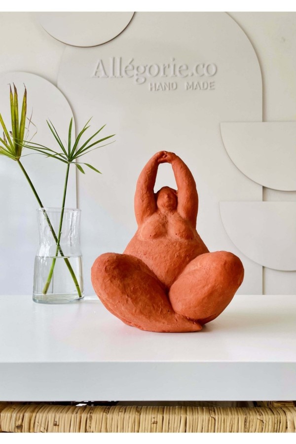Alle Fat Lady Koleksiyonu Ca Model Terracotta