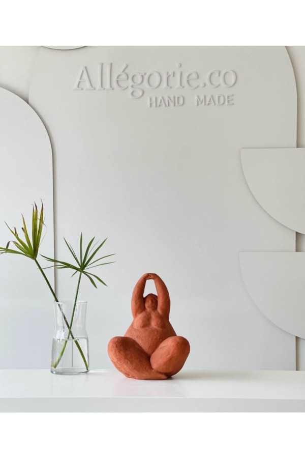 Alle Fat Lady Koleksiyonu Ca Model Terracotta