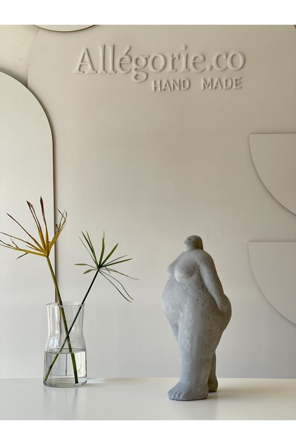 Alle Fat Lady Koleksiyonu Tu Model Gri