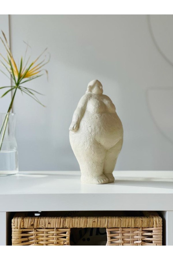 Alle Fat Lady Koleksiyonu Nu Model Krem