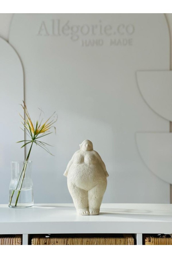 Alle Fat Lady Koleksiyonu Nu Model Krem