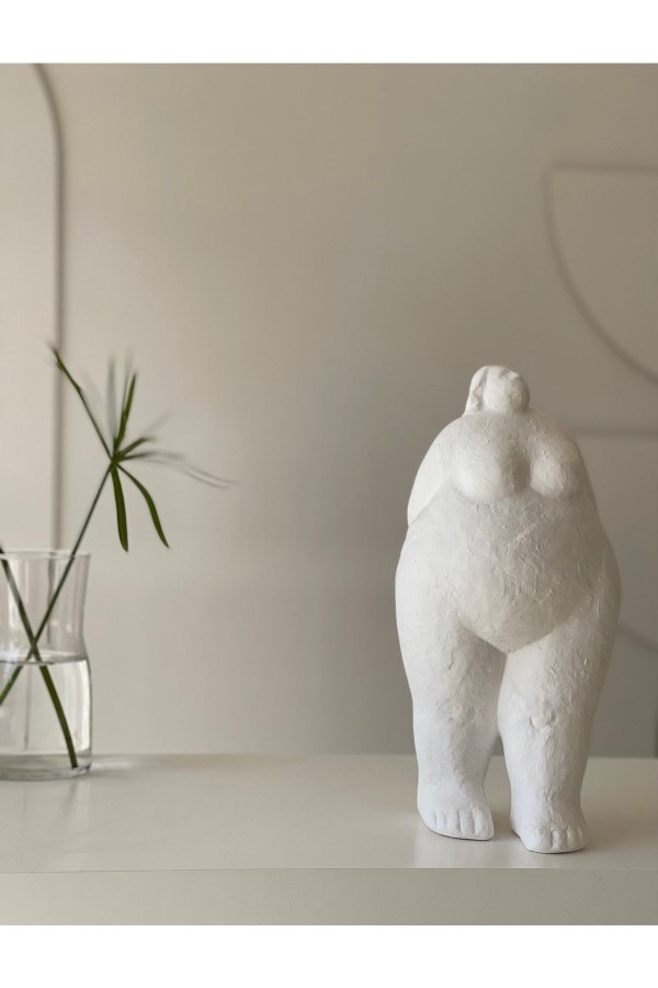 Alle Fat Lady Koleksiyonu Tu Model Beyaz