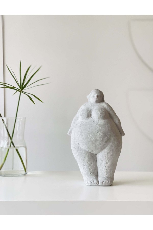 Alle Fat Lady Koleksiyonu Nu Model Gri