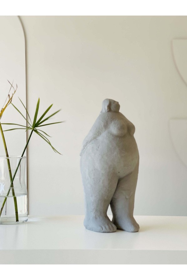 Alle Fat Lady Koleksiyonu Tu Model Gri