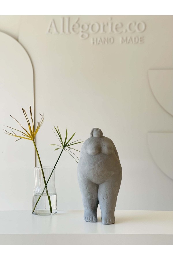 Alle Fat Lady Koleksiyonu Tu Model Gri