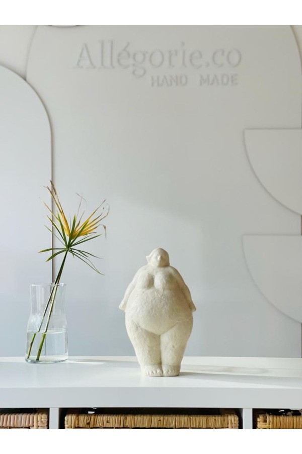 Alle Fat Lady Koleksiyonu Nu Model Krem