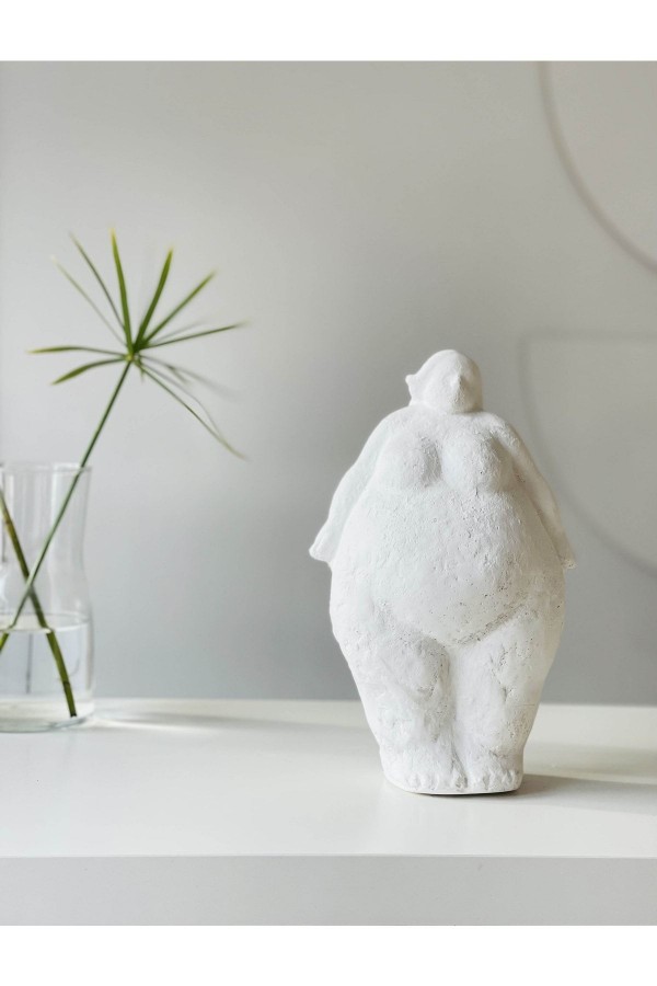 Alle Fat Lady Koleksiyonu Nu Model Beyaz