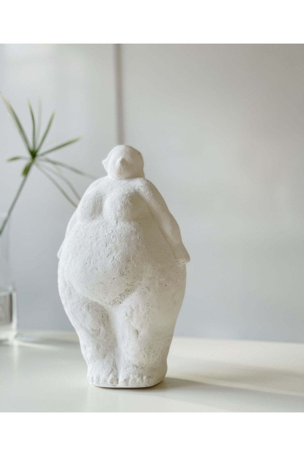 Alle Fat Lady Koleksiyonu Nu Model Beyaz