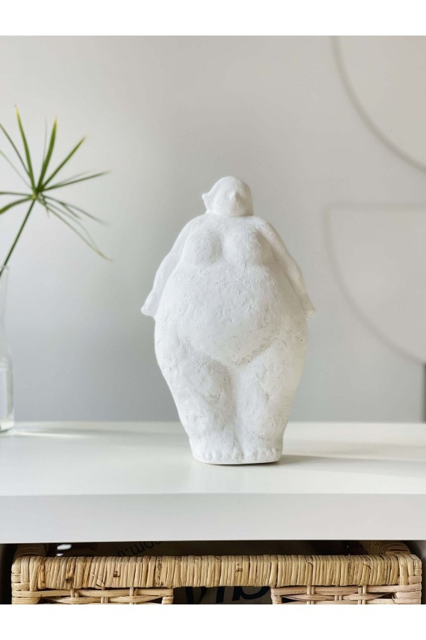 Alle Fat Lady Koleksiyonu Nu Model Beyaz