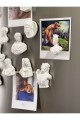 Antik Büst Heykel Magnet Buzdolabı 10'lu