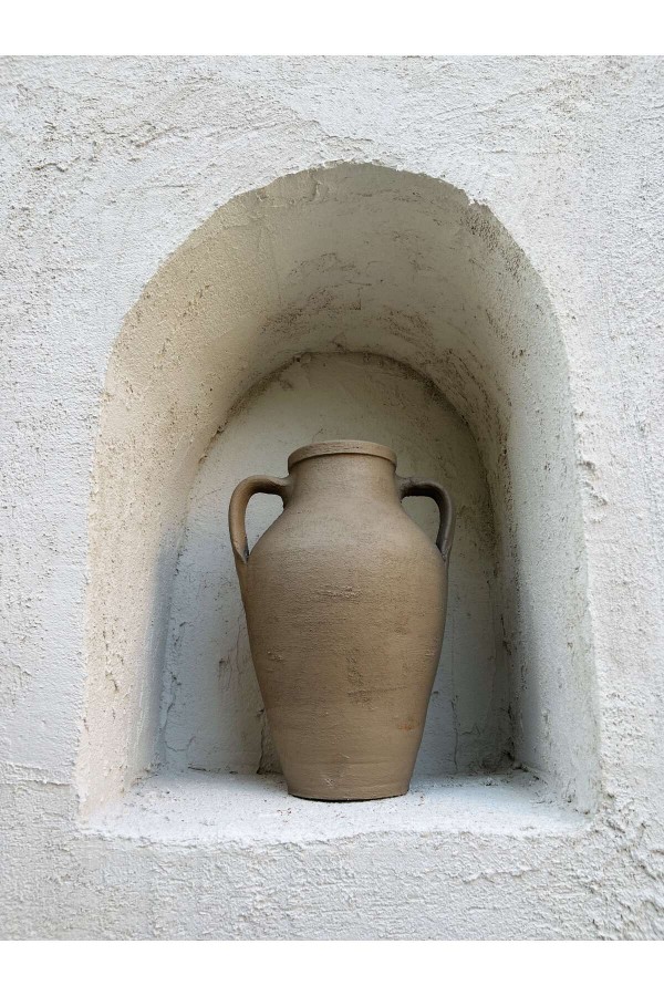 Lana Çift Kulplu Vazo Vizon